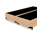 Ver imagem 2 de Base Box Casal Bipartido Khouse Sintético Bege 40x138x188