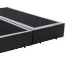 Ver imagem 2 de Base Box Casal Bipartido Khouse Sintético Cinza 40x138x188