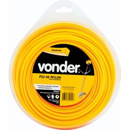 Fio De Nylon 3,0mmx50m Quadrado Para Roçadeiras E Aparadores - 2