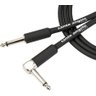 Cabo de Guitarra P10 / P10 L Mono 20FT 6,10M ANGL LB Preto - 1