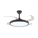 Ver imagem 1 de Ventilador Retrátil Fleshwind Preto 106cm Led 36w 3 em 1 Bivolt