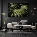 Ver imagem 1 de Quadro Decorativo Planta Costela de Adão Com Moldura e Sem Vidro 100X160