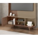 Ver imagem 3 de Home para Sala Estar Corumbau Rack com Painel para Tv até 55:fendi/freijo