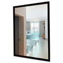 Ver imagem 2 de Espelho Decorativo com Moldura Dupla Empório do Adesivo Moldura Preta 120 X 80cm