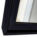 Ver imagem 4 de Espelho Decorativo com Moldura Dupla Empório do Adesivo Moldura Preta 120 X 80cm