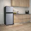 Ver imagem 6 de Geladeira Refrigerador Compacto Hq 140l Duplex Defrost, Baixo Consumo A+++ Preto/cinza Hq-140rdf