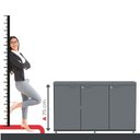 Ver imagem 5 de Armário para Escritório 3 Portas com Chave 121.5cm PE40 Cinza
