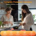 Ver imagem 4 de Cooktop Elétrico Amzchef 30" com 4 Bocas e Controle de Botão (preto)