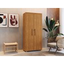 Ver imagem 2 de Multiuso Sapateira Atenas 100% Mdf Pés Madeira Camas Fenix