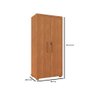 Multiuso Sapateira Atenas 100% Mdf Pés Madeira Camas Fenix - 3