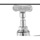 Ver imagem 2 de Torneira Para Jardim Longa Cromado Chaveta Imperatriz