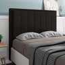 Cabeceira Cama Box Queen Veneza 160 Cm Suede MV Estofados Preto - 2