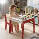 Ver imagem 6 de Kit Mesinha Infantil de Madeira com Cadeira, Conjunto para Estudo e Atividades Educativas