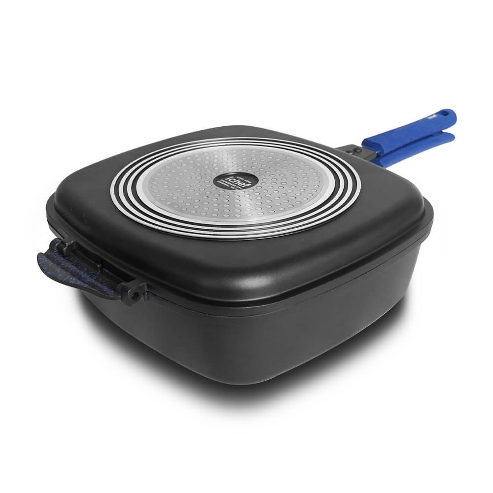 Panela Polishop - Double Pan - Ichef - Shark Series | Azul - 3