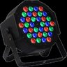 Canhao Refletor Led Par 64 36 Leds 1w Rgb Dmx Display Digital - 1
