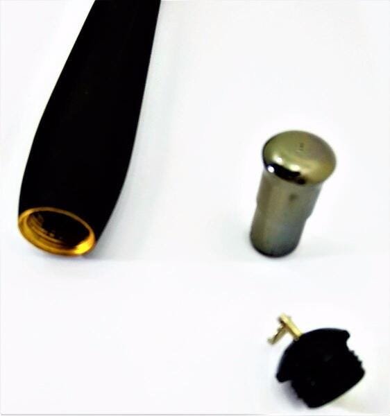 Kit 2 Vara 100% Fibra Carbono Telescópica Ultra Leve 3,6M - 5