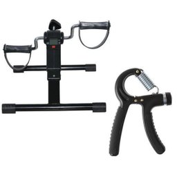 Mini Bike Ergométrica Com Monitor Lcd + Handgrip - Odin Fit - 1