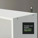 Ver imagem 7 de Estante Livreiro Madesa 6907 com 3 Nichos Branco Cor:Branco