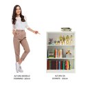 Ver imagem 4 de Estante Livreiro Madesa 6907 com 3 Nichos Branco Cor:Branco