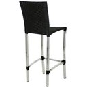 Ver imagem 2 de Banqueta em Alumínio - Edícula, Balcão, Mesa de Jantar - Preto