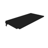Prateleira 60x30 cm Em MDF Para Cremalheira Modelo Simples Comac - Preto - 1