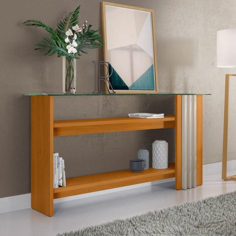 Aparador Vera Retangular MDP 150cm Cinamomo Off White Casah