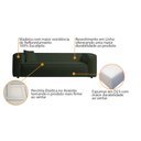 Ver imagem 5 de Kit Sofá 2 Lugares 160cm e Poltrona Decorativa Escritório Orgânico Cecília Linho Verde