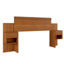 Ver imagem 2 de Cabeceira Master com 2 Mesas de Cabeceiras 2 Gavetas Benetil Móveis