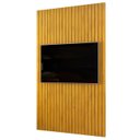 Ver imagem 7 de Painel Tv 60 Pol 143cm Suspenso Ripado Noah D04 Cedro - Mpozenato