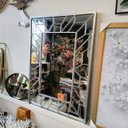 Ver imagem 2 de Espelho com Moldura Prata em Metal 70cm