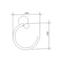 Ver imagem 2 de Porta Toalha Circular Fabrimar Innovare