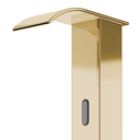 Ver imagem 3 de Torneira de Banheiro Sensor Automático New York Dourada Aço Inox Goldenx