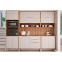 Ver imagem 5 de Paneleiro de Cozinha Divina Torre Quente 2 Fornos com 4 Portas 70cm Freijo-off White - Mgm