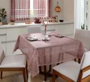 Ver imagem 2 de Toalha de Mesa Quadrada 1,50m x 1,50m em Renda Color Interlar - Rose