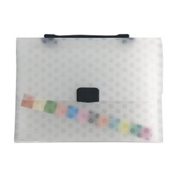 Maleta Plástica Sanfonada A4 13 divisórias Fecho Botão Cristal Keep - EI045 EI045 - 1