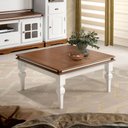 Ver imagem 2 de Mesa de Centro Manchester 2039 Linz Móveis - Branco/imbuia Glazer