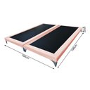 Ver imagem 5 de Cama Montessoriana Adulto Oriental Premium Casal Veludo Rose