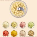 Ver imagem 4 de Mini Processador Moedor Alho Portátil Eletrônico - Rosa