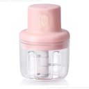 Ver imagem 1 de Mini Processador Moedor Alho Portátil Eletrônico - Rosa