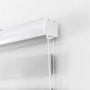 Ver imagem 3 de Persiana Rolo Duplo Bandô Sunny Cinza 160 (L) x 160 (A) Cortina Zebra Double Vision 1,60 X 1,60
