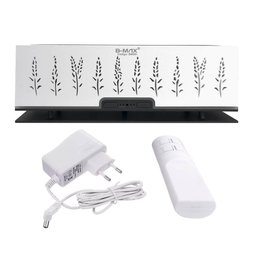 Difusor Umidificador Simulador de Chamas Flores Bivolt Brnco - 1