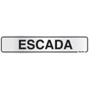 Ver imagem 1 de Placa de Alumínio Escada 5x25cm