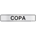 Ver imagem 1 de Placa em Alumínio 5x25cm Copa