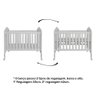 Berço Americano que Vira Cama Harmonia Nature/branco - Permóbili Baby 100% Mdf - 7