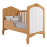 Berço Americano que Vira Cama Harmonia Nature/branco - Permóbili Baby 100% Mdf - 4