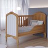 Berço Americano que Vira Cama Harmonia Nature/branco - Permóbili Baby 100% Mdf - 2