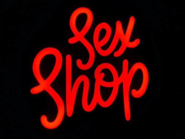 Letreiro luminoso sex shop placa led - 2