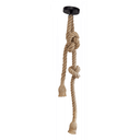 Ver imagem 5 de Pendente Corda Rústico para 2 Lâmpadas Corda Natural