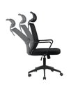 Ver imagem 6 de Mesa de Reunião 2m e 4 Cadeiras Escritório Ergonômicas F5 Cor:nogal com Preto