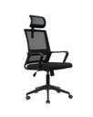Ver imagem 4 de Mesa de Reunião 2m e 4 Cadeiras Escritório Ergonômicas F5 Cor:nogal com Preto
